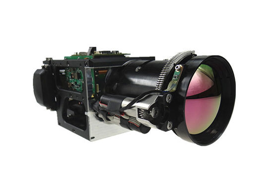 30-300 मिमी F5.5 निरंतर ज़ूम लियो डिटेक्टर थर्मल इमेजिंग कैमरा सिस्टम