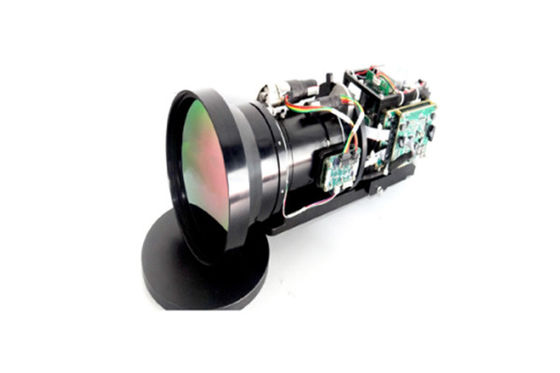 गुणवत्ता 23-450mm थर्मल इमेजिंग कैमरा सिस्टम F4 सतत ज़ूम MWIR LEO डिटेक्टर फैक्टरी